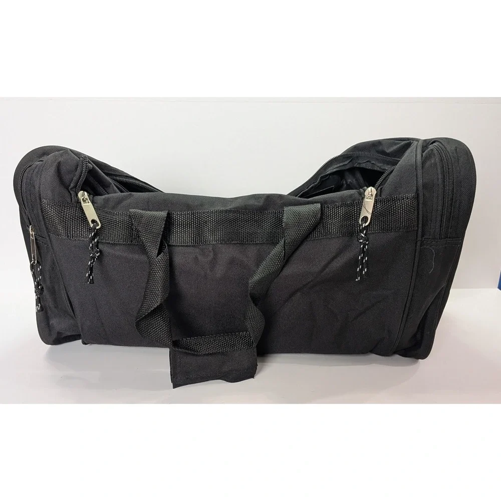 Argo Sport Duffel Bag Mens Large Black Excellent Tactical Travel Gym Gear Bag